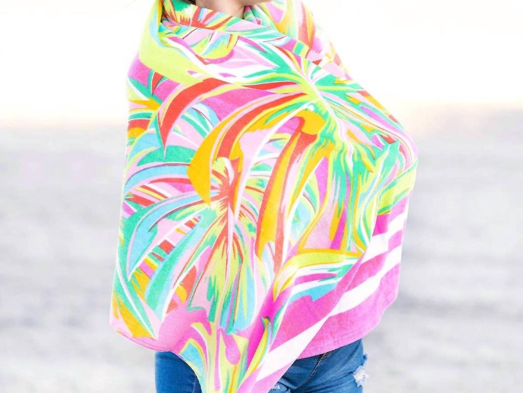 Viv & Lou Tropical Beach Pool Towel - Thumbnail 2