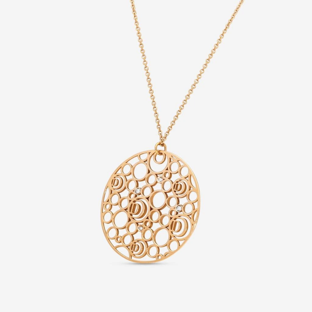 Damiani Damiani Damianissima 18K Rose Gold Diamond Pendant Necklace 20058575 2