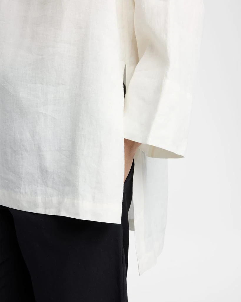 The Row Junia Boat-Neck Linen Top 5