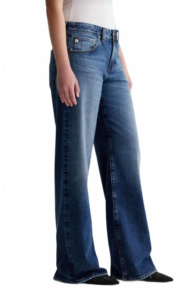 AG Jeans Adria Low-Rise Wide Leg Jeans In 10 Years Exposure 2