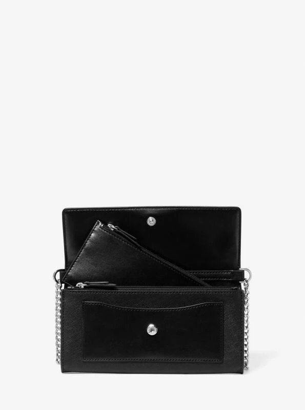 Michael Kors Jet Set Medium Saffiano Leather 2-in-1 Convertible Crossbody Bag 5