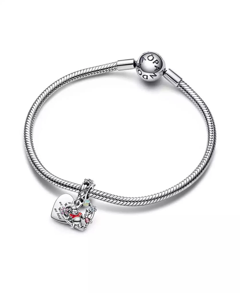 PANDORA Disney Winnie The Pooh Piglet Double Dangle Charms 3