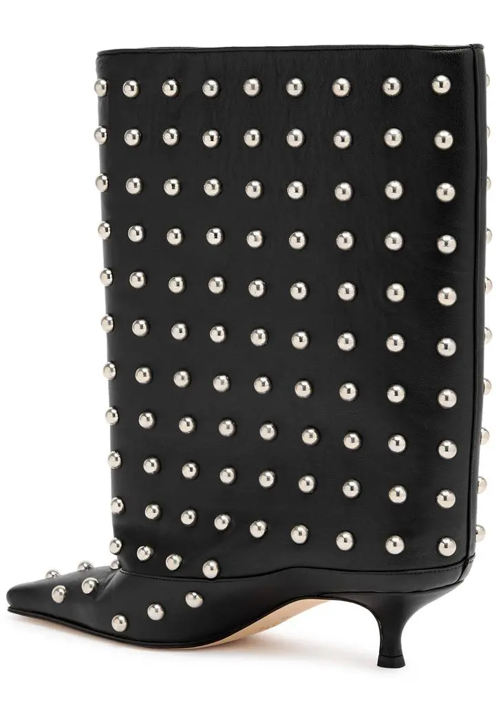 A.W.A.K.E MODE Dana Rock 50 studded leather ankle boots 2