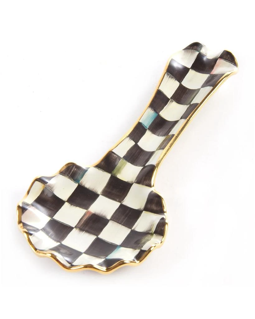MacKenzie-Childs Courtly Check Spoon Rest 2