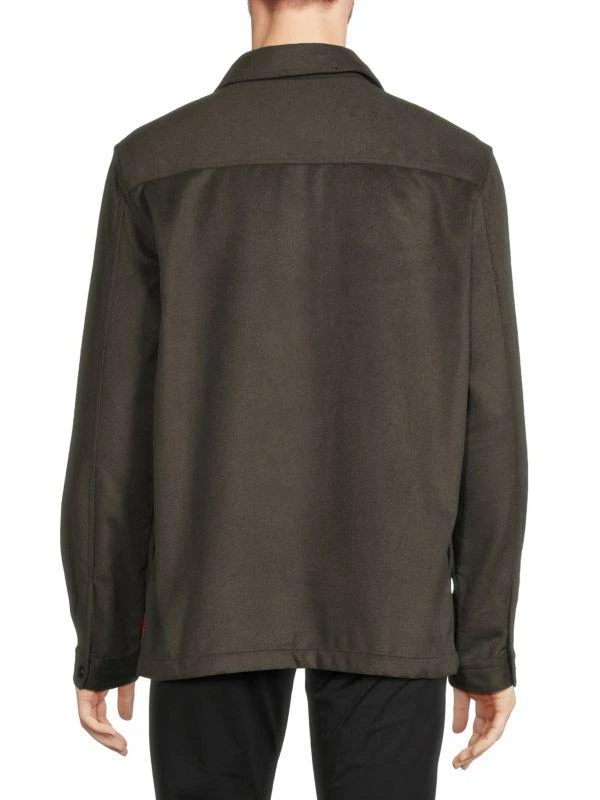 Hugo Boss Enalu Wool Blend Shirt Jacket 2
