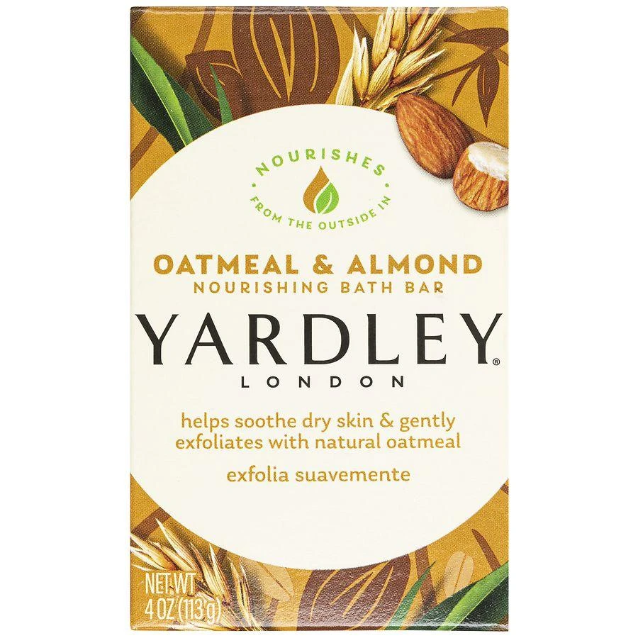 Yardley of London Nourishing Bath Bar Oatmeal & Almond 2