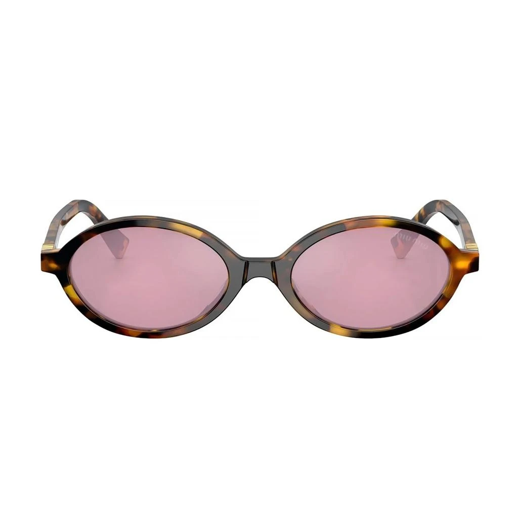 Miu Miu Eyewear Miu Miu Eyewear Oval-Frame Sunglasses 1