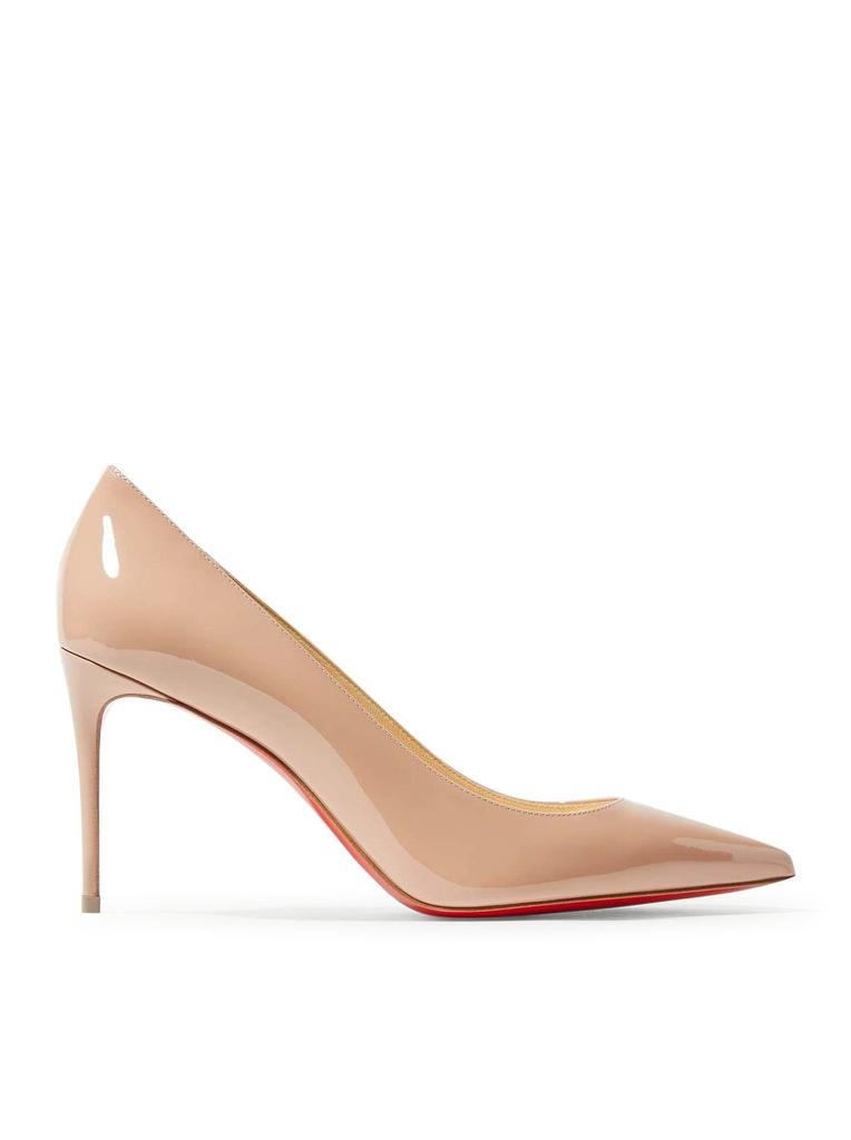 Louboutin KATE 85 PATENT leather pumps