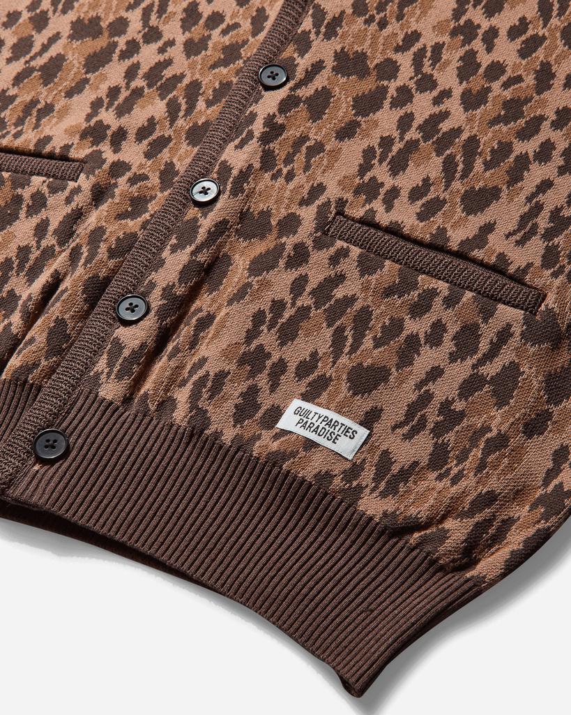 トップス WACKOMARIA LEOPARD JACQUARD CARDIGAN M WACKO MARIA Leopard Cotton-Jacquard Cardigan for Men | MR PORTER