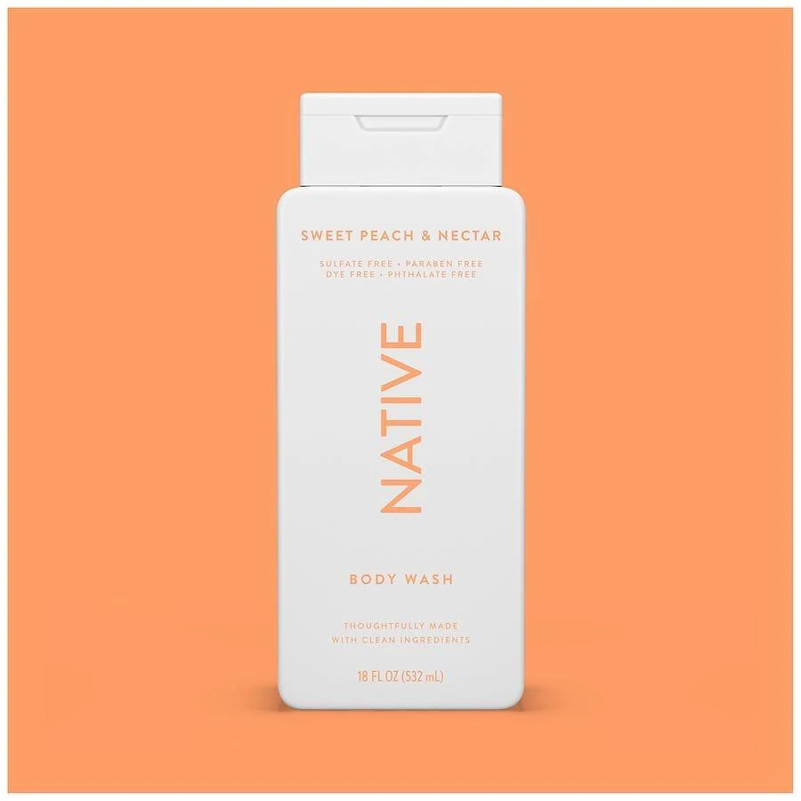 Native Body Wash Sweet Peach & Nectar 2