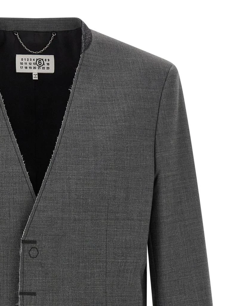 MM6 MM6 Maison Margiela Wool Blazer 3