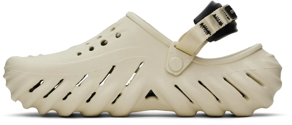 Crocs Beige Echo Clogs 3