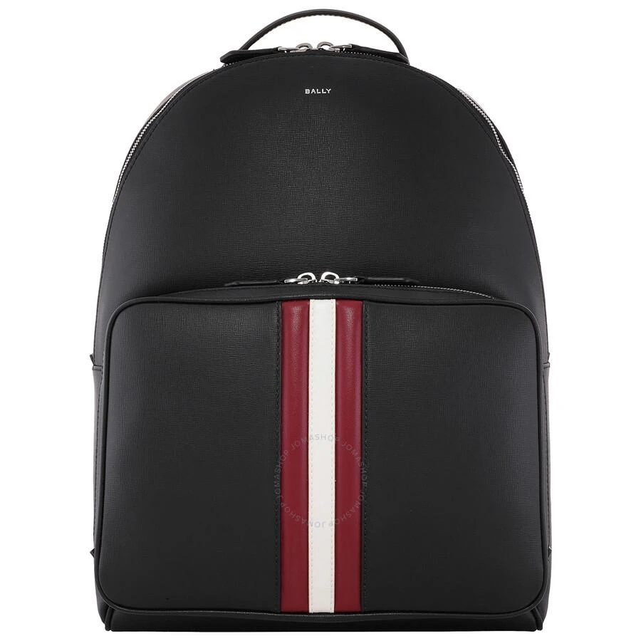 Bally Mythos Vertical Stripe Leather Backpack 1