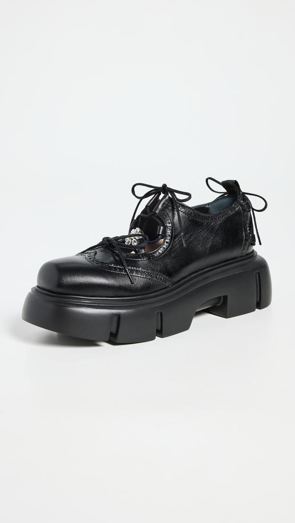 Simone Rocha Platform Ghillie Brogues