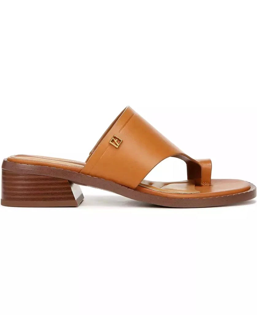 Franco Sarto Women's Sia Toe Loop Block Heel Slide Dress Sandals 2