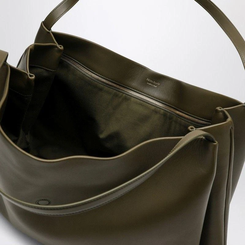 Salvatore Ferragamo Salvatore Ferragamo Xl Olive Tote Bag 4