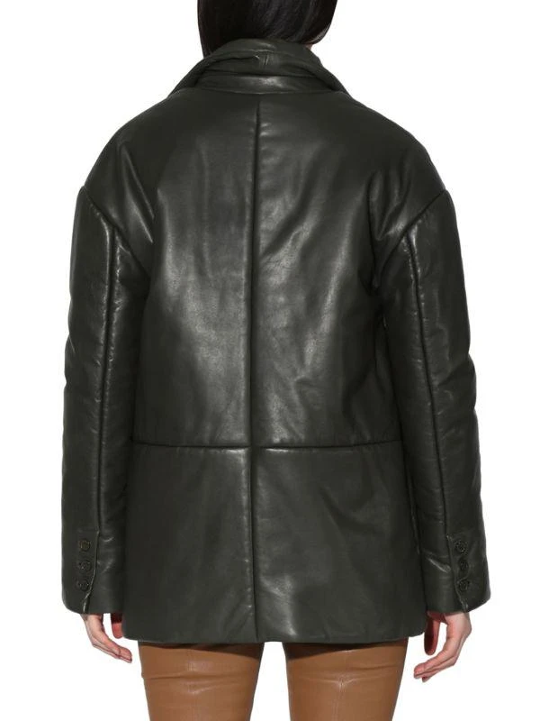 Walter Baker Camille Leather Puffer Jacket 2