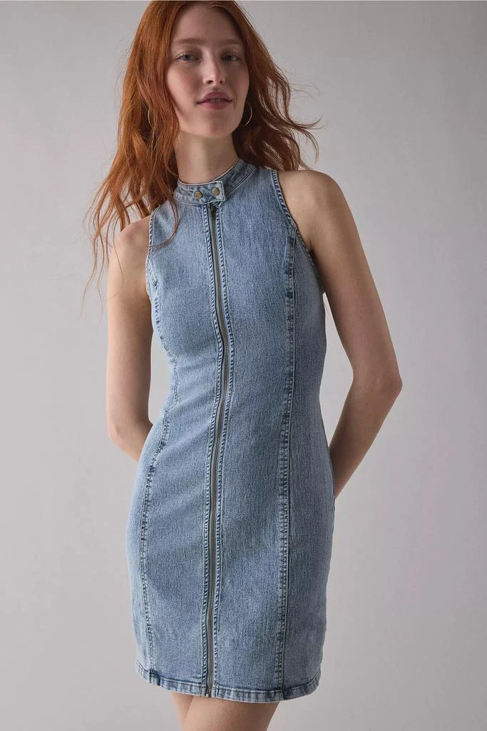 white christmas dresses Darla Dream Denim Mini Dress