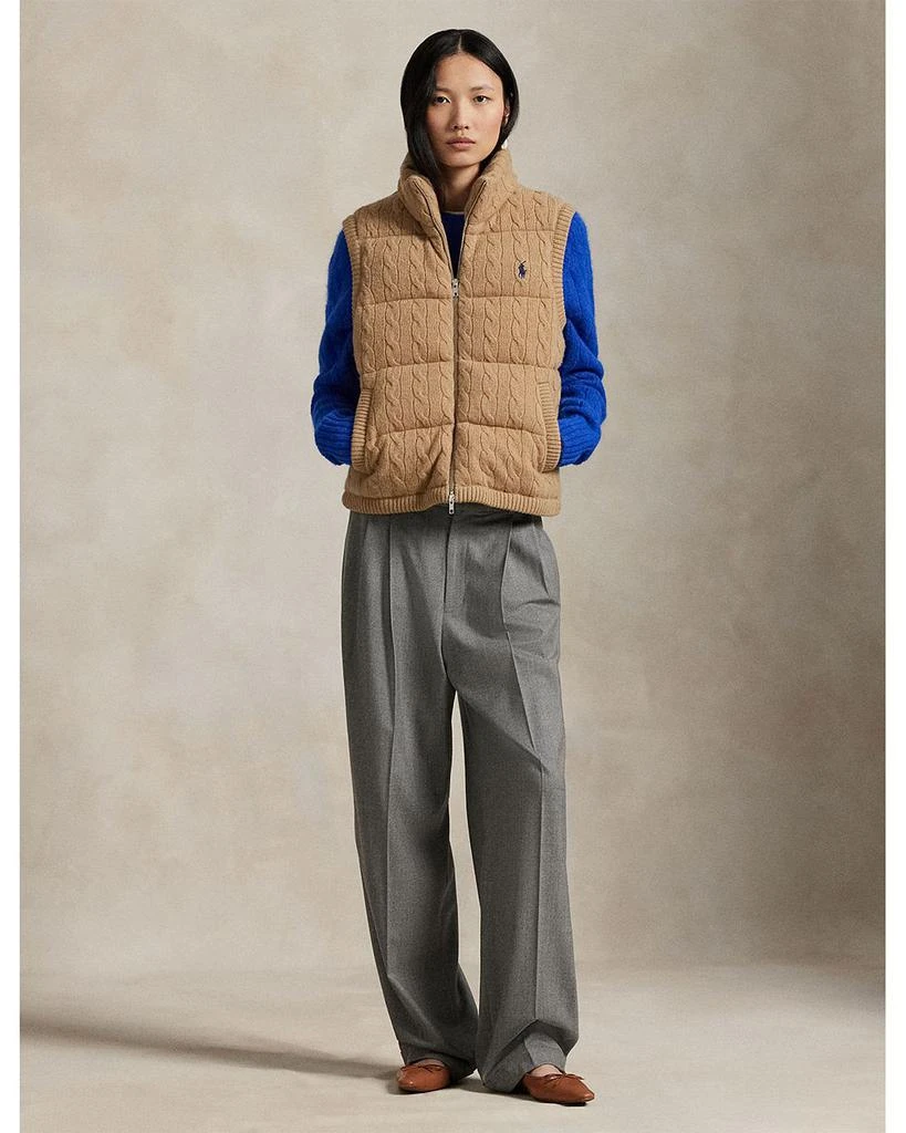 Ralph Lauren Cable Knit Puffer Vest 2