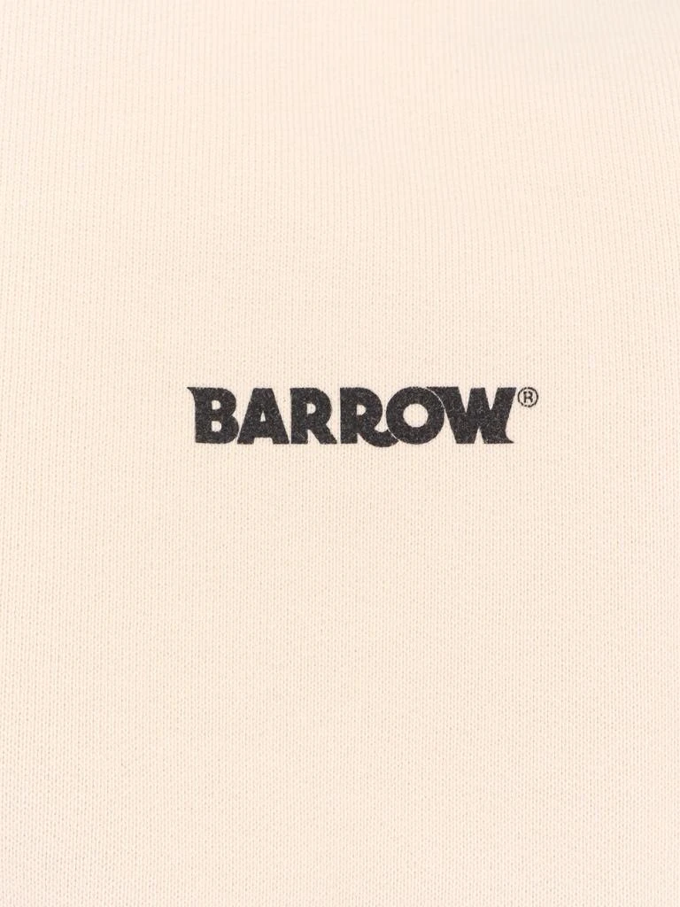 BARROW Cotton sweatshirt with iconic charm 3