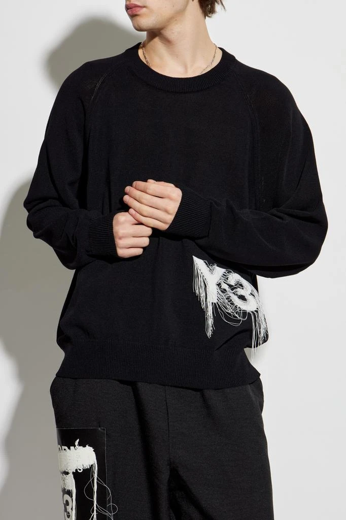 Y-3 Sweater with embroidered logo 3