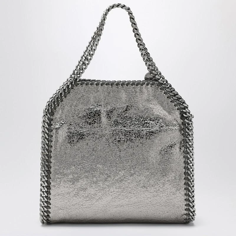 Stella McCartney Falabella mini metallic Steel Grey bag 4