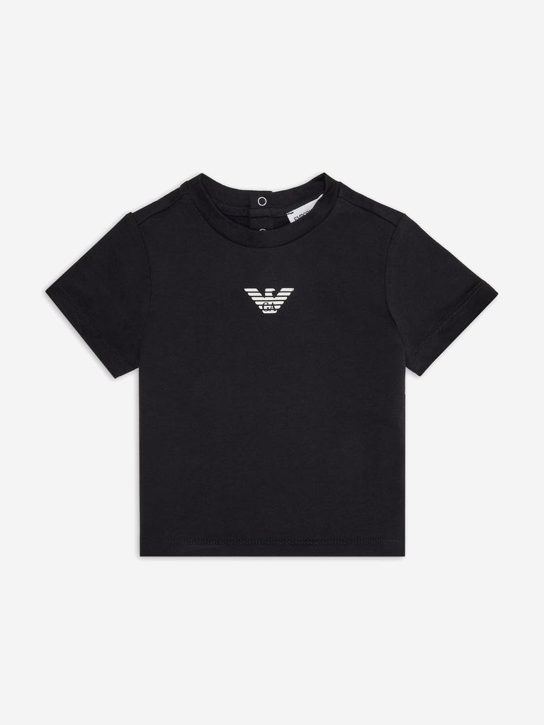 Emporio Armani Baby Boys Essential T-Shirt in Navy