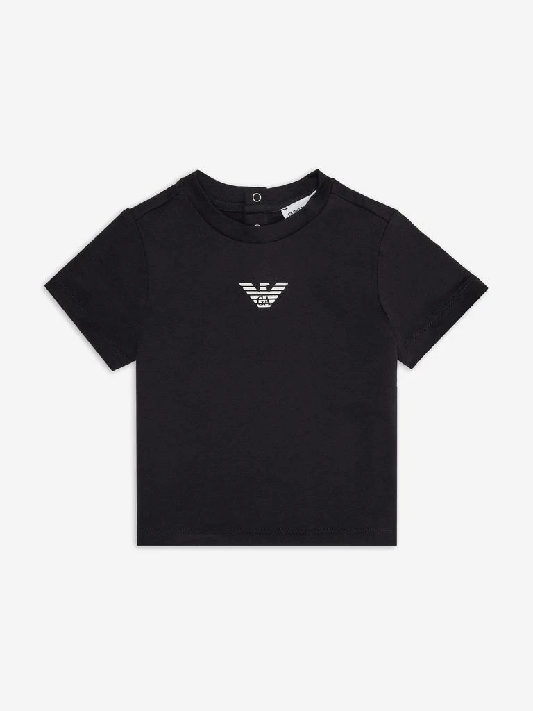 Emporio Armani Baby Boys Essential T-Shirt in Navy 1
