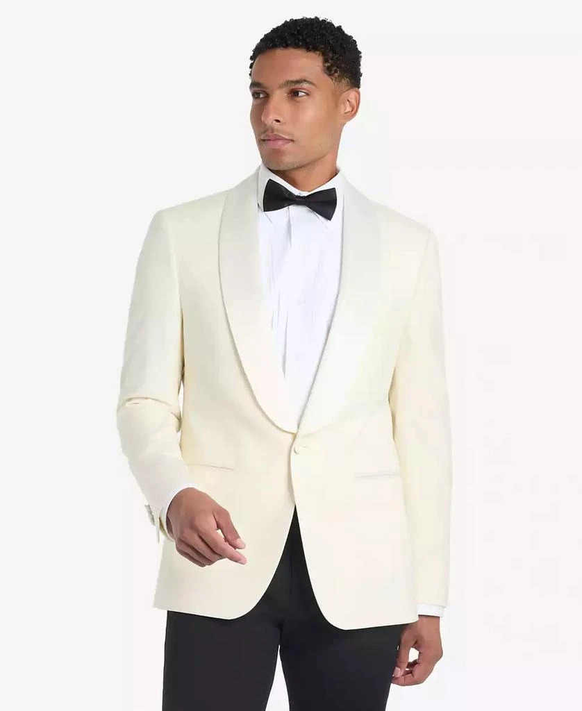 Tommy Hilfiger Men's Solid White Sport Coat 1
