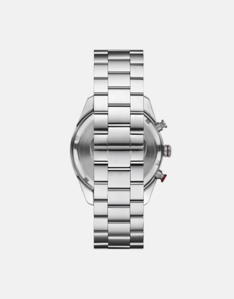 Emporio Armani Emporio Armani Men's chronograph, silver stainless steel watch, ar11645 in silver