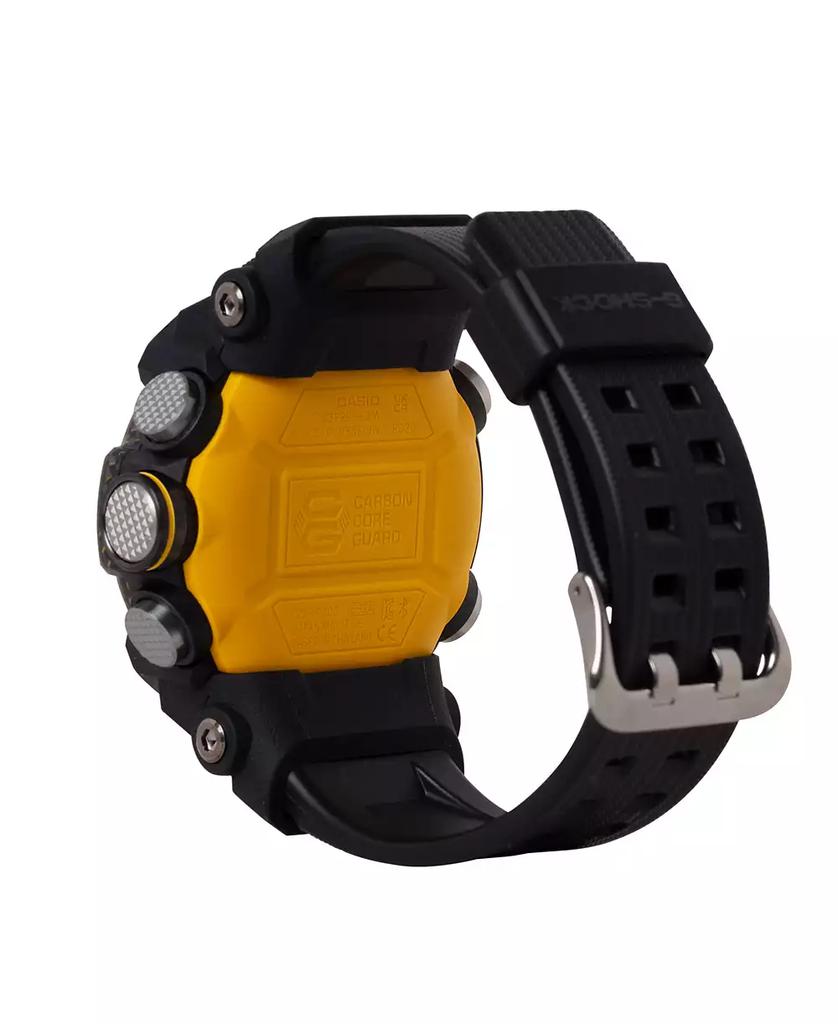 G-Shock Men's Master of G Black and Yellow Resin Digital Watch 51.3mm, GGB100Y-1A
