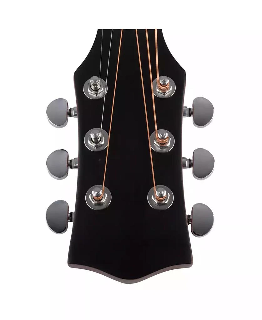Trademark Global Hey Play 41" Acoustic Guitar Kit with Case 3
