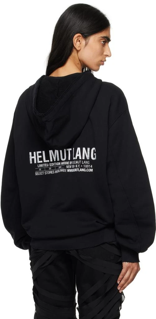 Helmut Lang Black 'New York' Hoodie 3