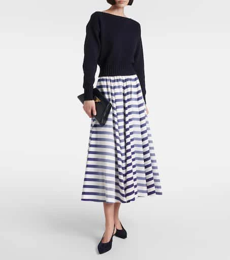 Gianvito Rossi Robbie 55 suede slingback pumps 3