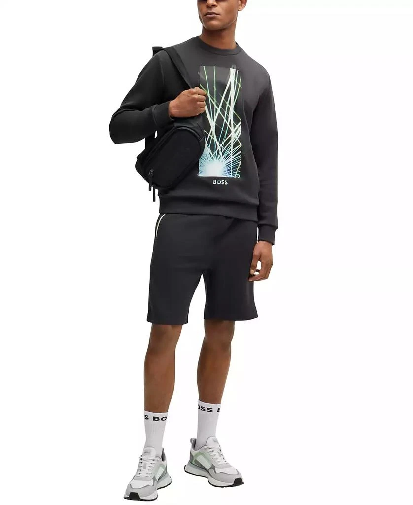 Hugo Boss Men's 3D-Moulded Logo Sweatshirt 4