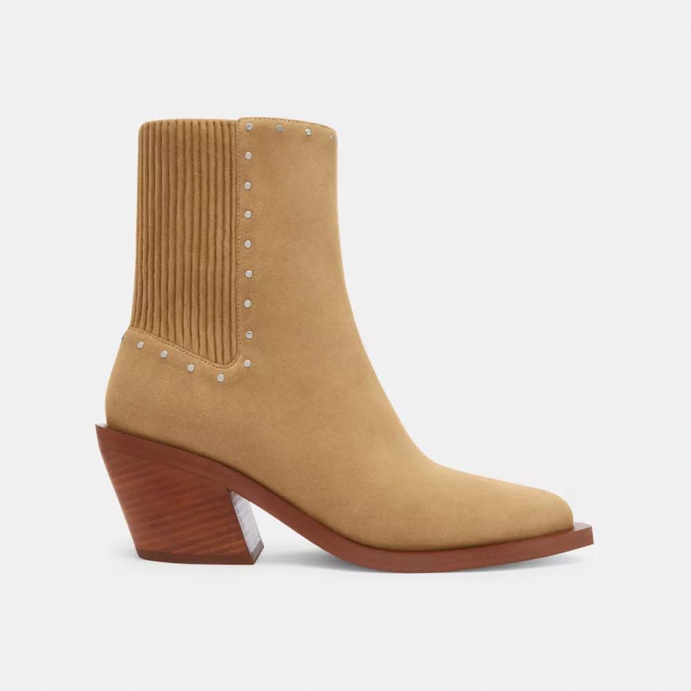 【Coach】Prestyn Leather Boots Coach Womens Prestyn Booties – ShopCGX