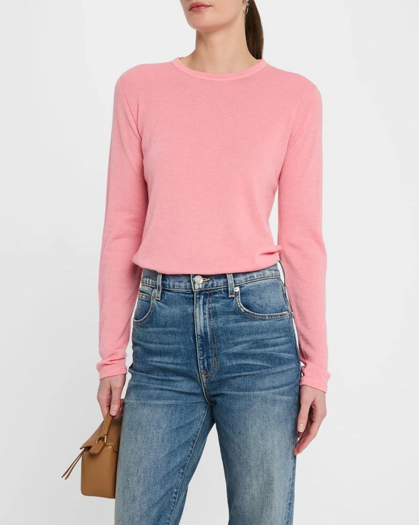 MAJESTIC FILATURES Machine Washable Cashmere Crewneck Pullover 5
