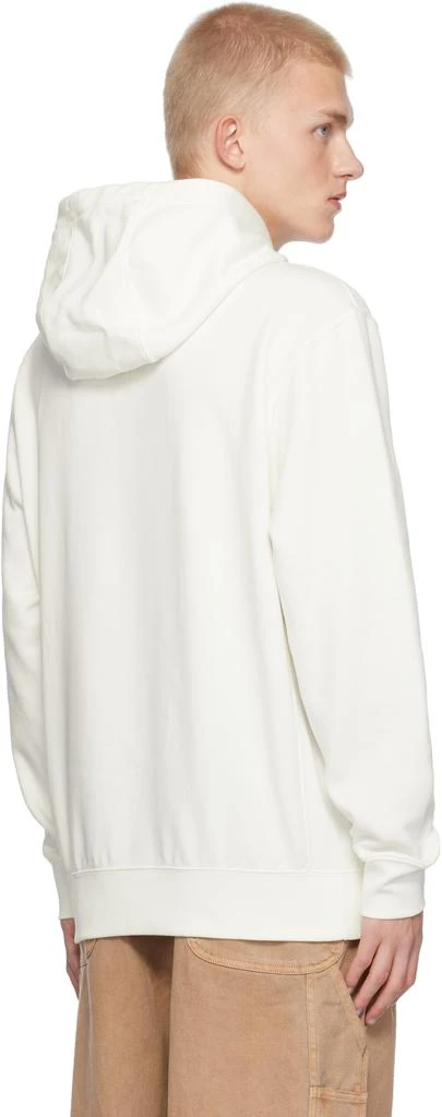 NIKE White Sportswear Club Fleece Hoodie 3