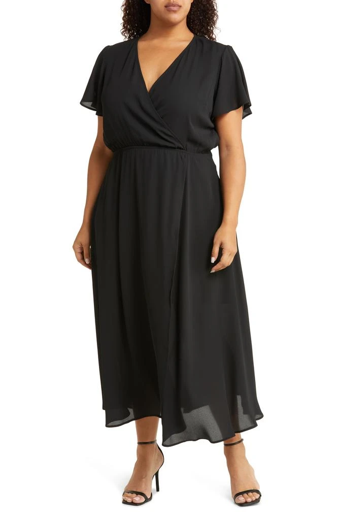 BY DESIGN Marie II Slit Sleeve Dress 1