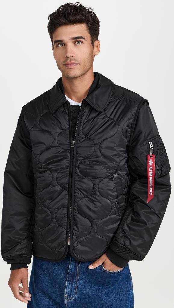 Alpha Industries Mixed Media Utility Jacket