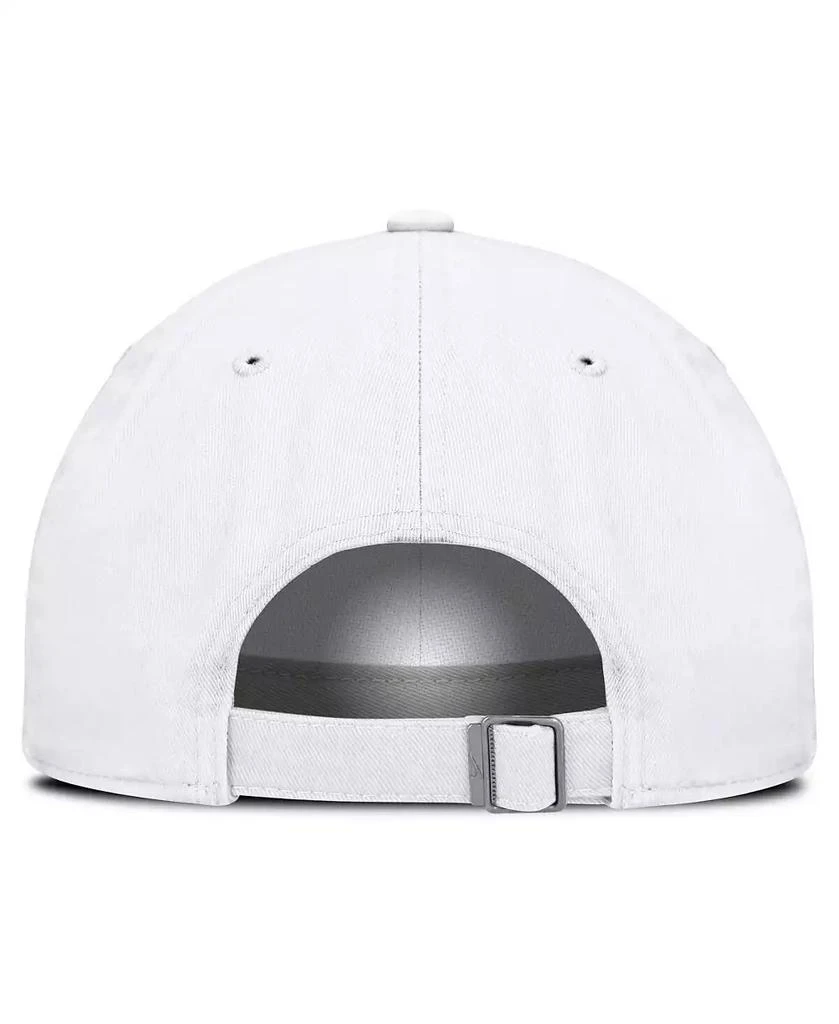NIKE Men's White Florida State Seminoles Core Club Mascot Wordmark Adjustable Hat 3