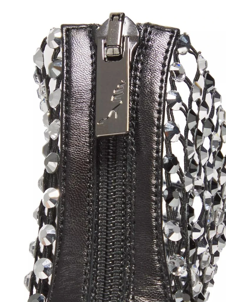 Rene Caovilla 105MM Mesh Sock Boots 5