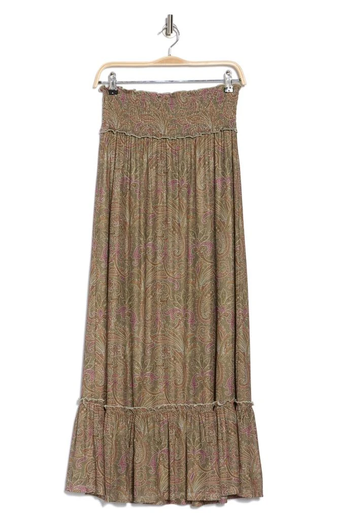 DR2 by Daniel Rainn Smocked Maxi Skirt 3