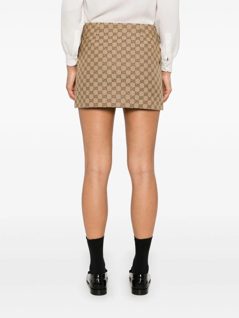 Gucci GUCCI - Gg Motif Mini Skirt 5