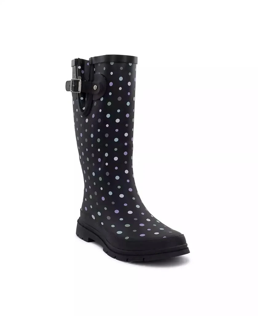 Western Chief Womens Ditsy Dot Tall Rain Boot 3