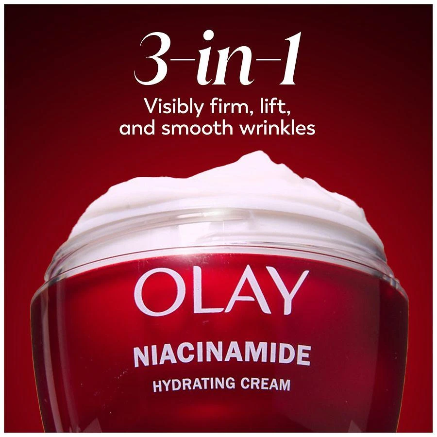 Olay Niacinamide Face Moisturizer, Firming Cream for Hydration and Skin Renewal No Scent 7