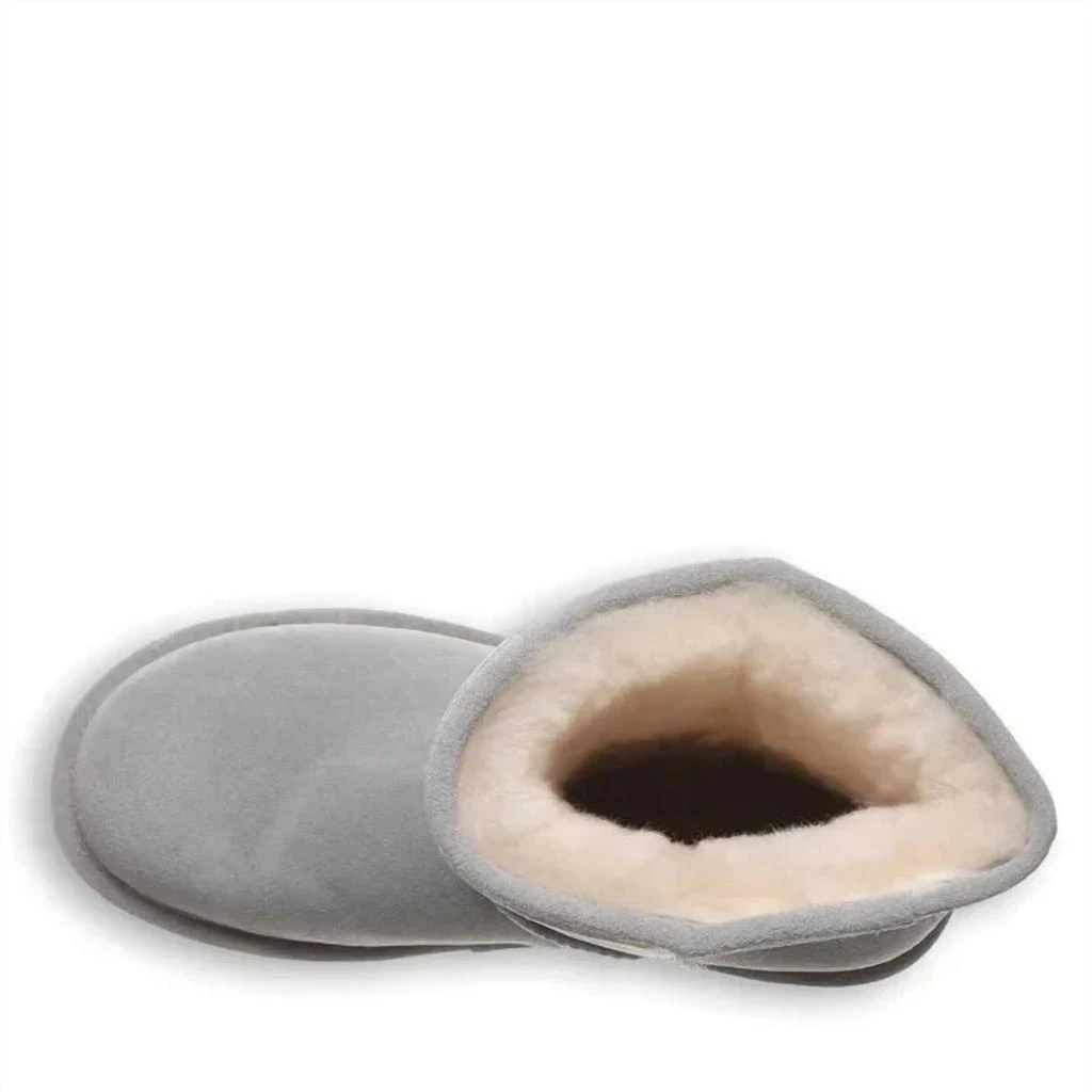 Bearpaw Bearpaw - Women's Suede Fur Mid Calf Boots 6