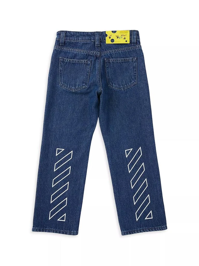 Off-White Little Boy's &amp; Boy's Bookish Patch Jeans 3