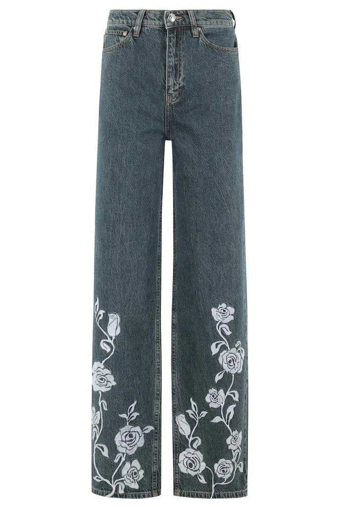 ROTATE Birger Christensen Straight Legged Jeans 1