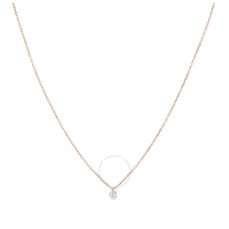 Persée Ladies 18K Rose Gold Danae Diamond Necklace